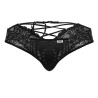 CandyMan Thong Dentelle Pothios Noir